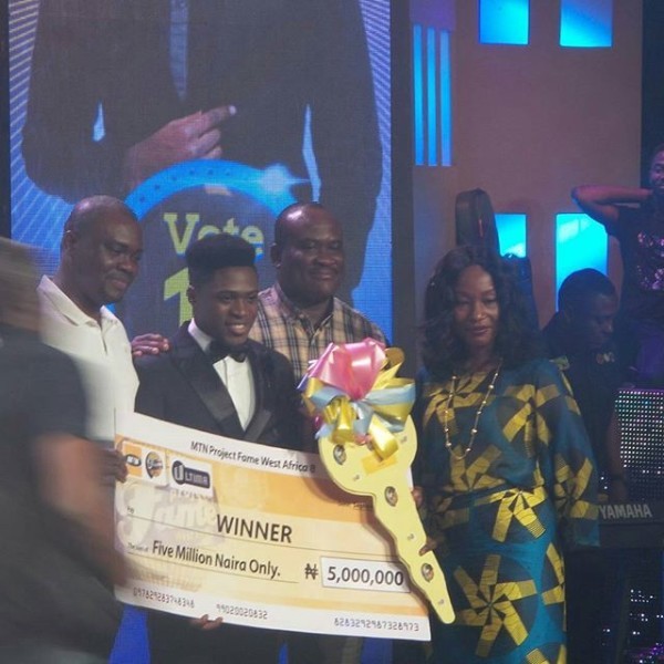 Jeffery Akoh Wins MTN Project Fame Season 8