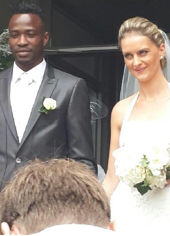 Popular Nigerian Footballer, John Utaka Marries In France [PICTURES]