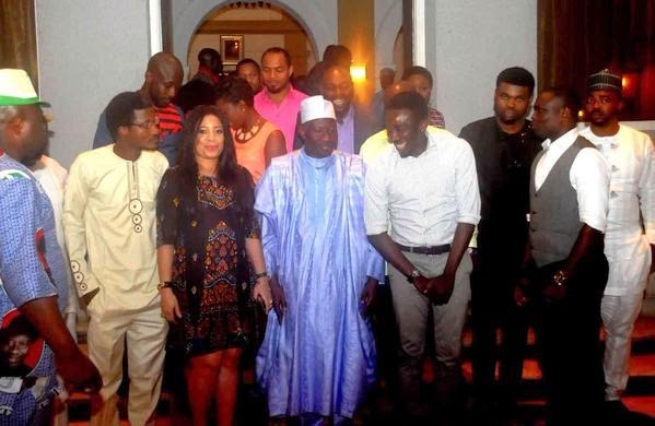 Nollywood Gets Presidential Visit As Elections Draw Nearer