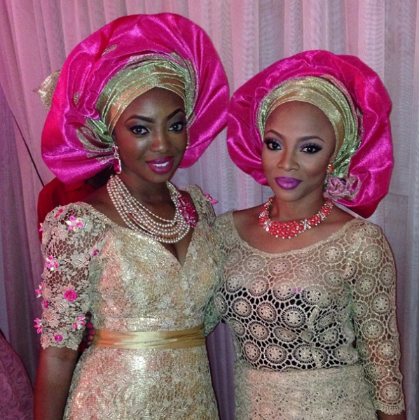 Toke Makinwa Wedding Dress Designer, Kumbi Says Toke’s Wedding Was Never A Surprise