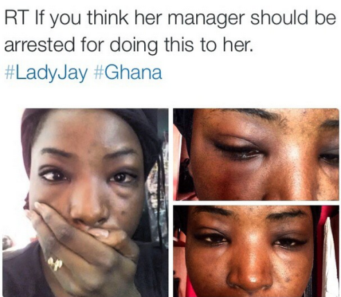 Nigerian Artistes Fume Over Assault On Female Ghanaian Artiste By Manager