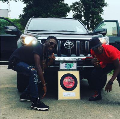 Laide Bakare Surprises Her Artistes With Brand New 2015 Prado SUV (Photos)