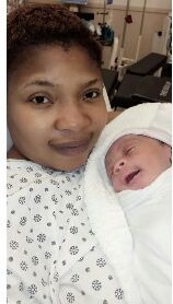 Laide Bakare Welcomes Baby Boy (Picture)