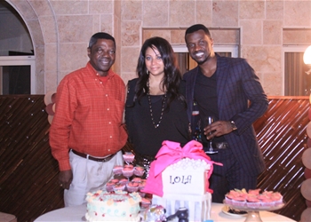 P-Square’s Peter Dazzles Heartthrob, Lola Omotayo With Surprise Birthday Bash**Steps Out With Father-In-Law [Photos]