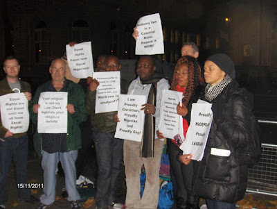 Nigerian Lesbian and Gay announce Protest in London