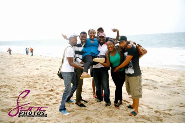 Day Helen Paul Had Fun At Lagos Beach [Photos]