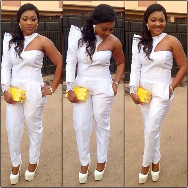 Mercy Aigbe Joins The League Of Chanel Lego Clutch Bag Owners