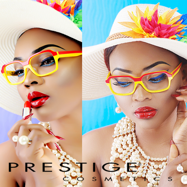 Mercy Aigbe Models For Prestige Cosmetics (Photos)