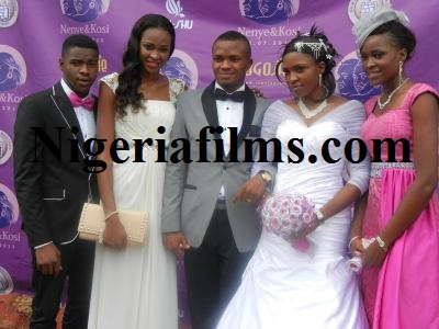 Miss Nigeria 2013 Winner, Akudo graces sister’s wedding