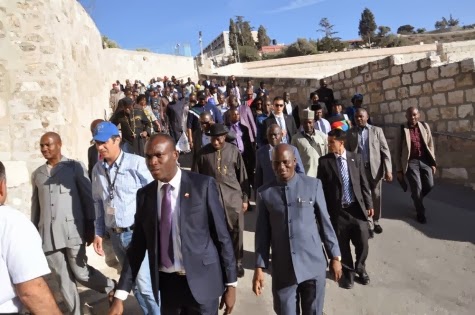 PHOTONEWS: President Jonathan In Israel To Observe Pilgrimage