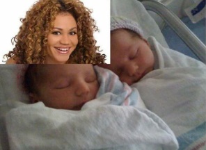 First Photos Of Nadia Buari’s Twins