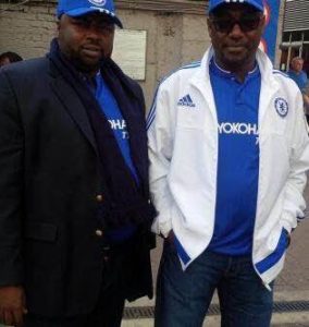 Photos Of Niger State Governor At Stamford Bridge Watching Chelsea Vs Arsenal Match