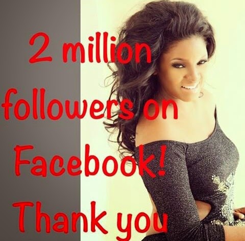 Omotola Stuns In New Photo As She Celebrates N2M Facebook Followers