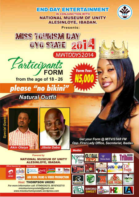 Nollywood Icon Plans Big For Miss Tourism Day Oyo State