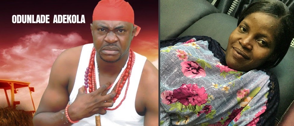 Odunlade Adekola Christens Child