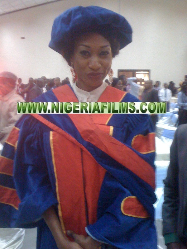 Sultry Actress, Oge Okoye Bags Doctorate Degree, Becomes Dr Oge Okoye [Pictures]