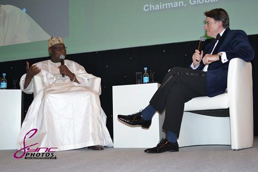 PHOTOS: Jonathan, Wife, Oshiomhole, Dangote, Akala, Others At Obasanjo Foundation Launch In London