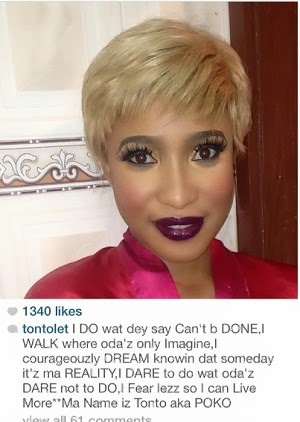 Tonto Dikeh Says She Does What Can’t Be Done