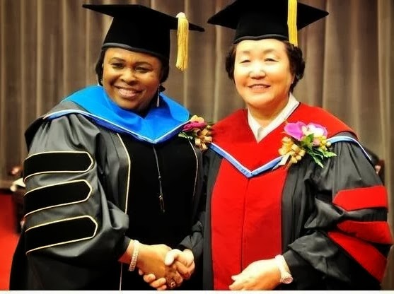 Patience Jonathan Gets 4th Doctorate Degree From The Hansei University In South Korea | Photo