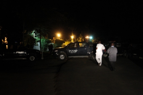 POLICE PREVENT GOV. AMAECHI FROM GOVERNMENT HOUSE [PICTURES AND VIDEO]