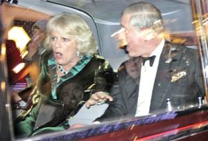 ROYAL COUPLES SHOCK AS PROTESTING STUDENTS ATTACK THIER CAR!