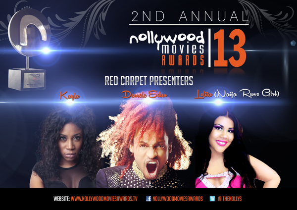 Denrele Edun, Kayla and Lolita To Host Nollywood Movies Awards’ Red Carpet