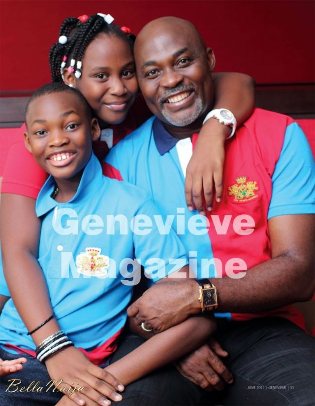 Richard Mofe Damijo speaks about fatherhood, his career & legacy in the June 2011 issue of Genevieve Magazine