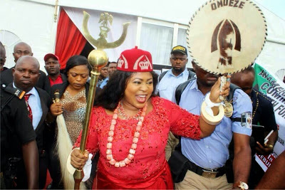 Stella Oduah Honored In Her Home Town [Pictures]