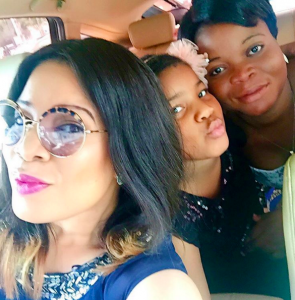 Meet Monalisa Chinda Daughter’s Nanny