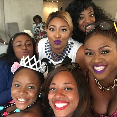 Omawumi Gets Surprise Baby Shower Party (Photos)