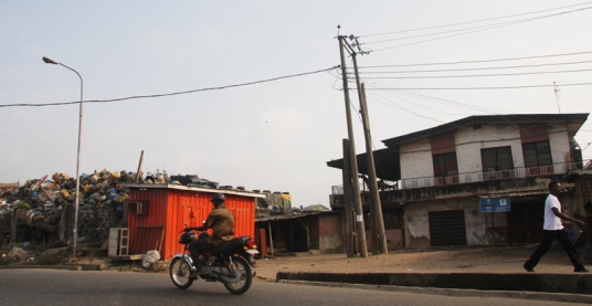 Shade Okoya Abandons Father’s House …as one storey building rots away.