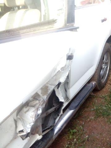 Shan George Involved In Car Crash In Enugu (Photos)