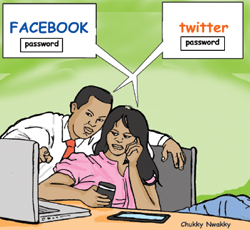 Should couples share passwords?