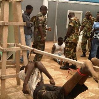 Is This How Nigerian Soldiers Torture Suspects and Victims? [PHOTO]