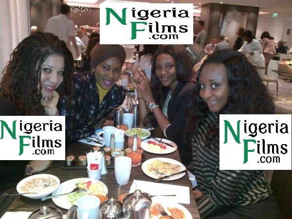 PICTURE: Genevieve, Ini Edo, Monalisa, Others Land Paris For Stephanie Okereke’s Wedding