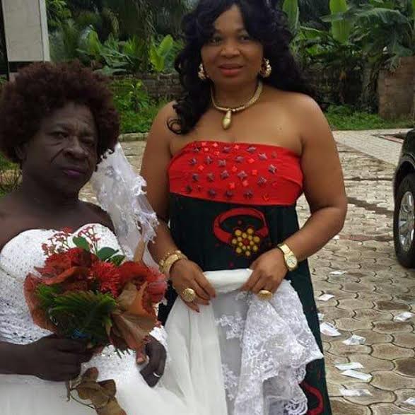 Awkward Wedding Photo Of Nollywood Actor, Stephen Anajemba