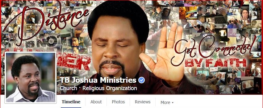 TB Joshua Donates $4,500 To Family Of Victims In Collapse Building