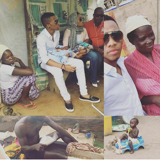 Music Star, Tekno Visits IDPs Camp In Abuja