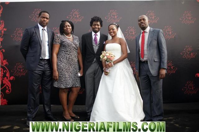 BASKETMOUTH STAGES 4-PART GLAMOROUS WEDDING: Exclusive Photos