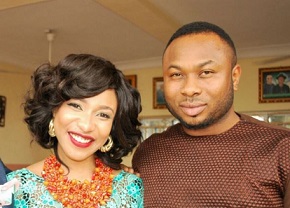 Jubilation: Tonto Dikeh’s Husband Christens Baby OMODAYO