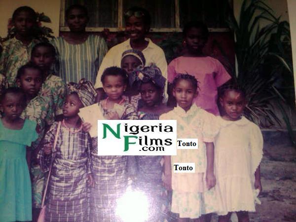 EXCLUSIVE: Childhood Picture Of Tonto Dikeh