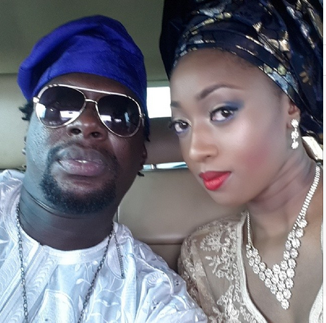 Toke Makinwa,Kate Henshaw,Klint & Wife at Peter Okoye & Lola’s wedding(Photos)