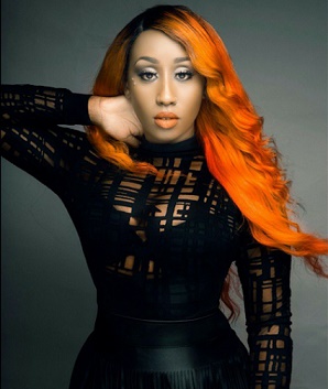 Victoria Kimani Blows Hot In Orange (Photos)