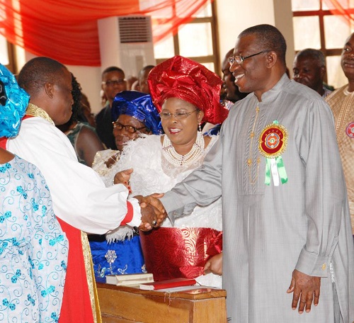 PHOTO NEWS: President Jonathan and family @ Xmas