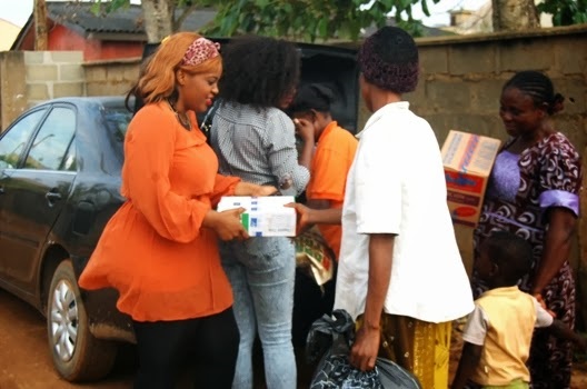 Yvonne Jedege Helps The Needy