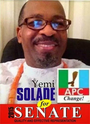 EXCLUSIVE: I Am Not Running For Senate In 2015—Yemi Solade Tells Nigeriafilms.com