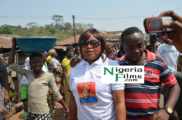 EXCLUSIVE PICTURES: IBADAN STOOD STILL FOR LATE ACTRESS BISI KOMOLAFE