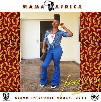 Yemi Alade stuns in Boot cut jeans