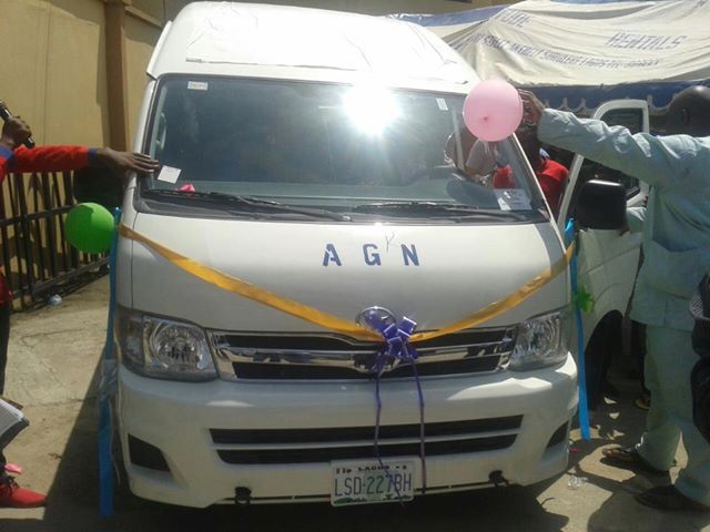 Presidency Gives Actors Guild Of Nigeria (AGN) Brand New Bus