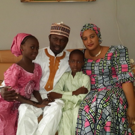 Ali Nuhu Shows Off Cute Family